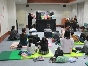 あっぷっぷによる人形劇の写真