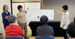 みんなで声を出している様子