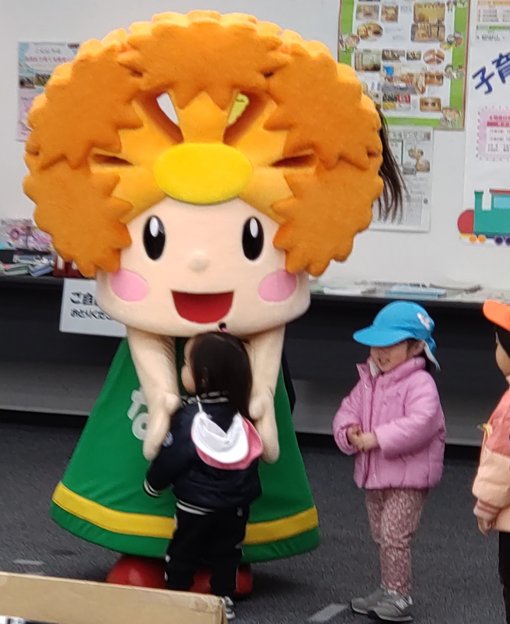 なでこちゃんと子どもたち