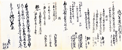 年貢上納命令書(大阪市史編纂所蔵)