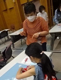 作業中