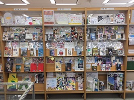 大阪府立港南造形高等学校手作りPOP展展示風景