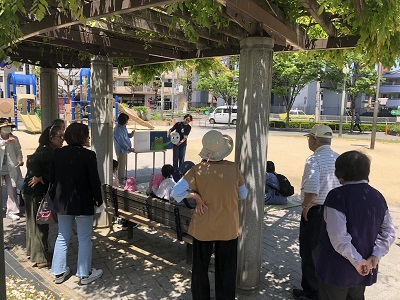 桃ヶ池公園の様子