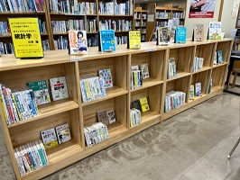 統計学の本　図書展示風景1