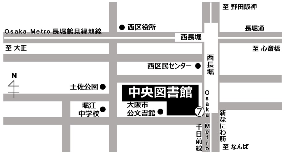 中央図書館地図