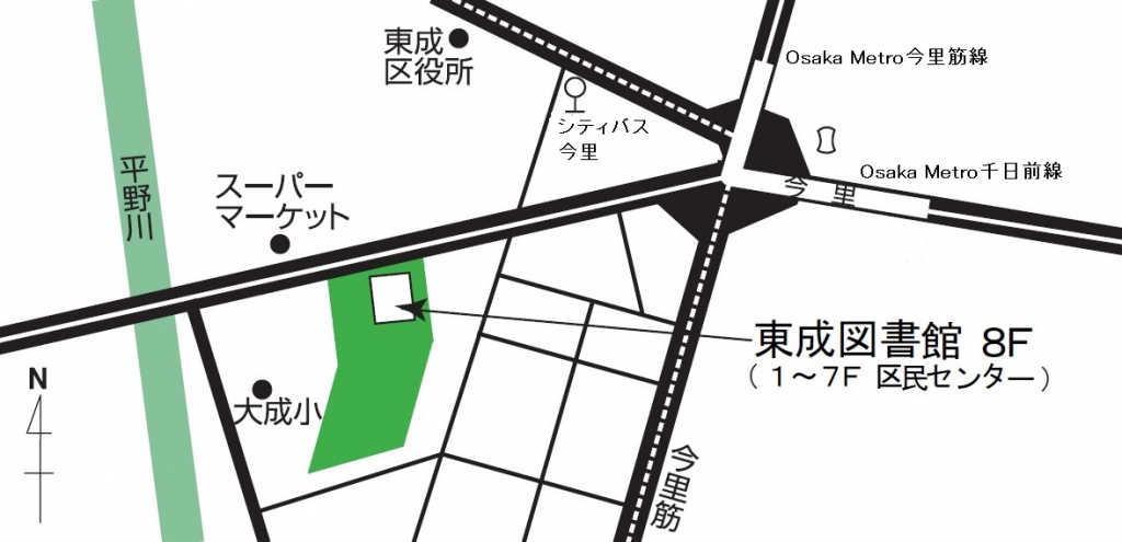 東成図書館地図