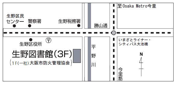 生野図書館地図