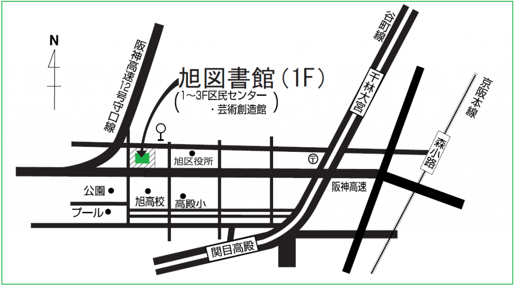 旭図書館地図