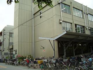 東住吉図書館外観