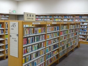 文庫本の本棚