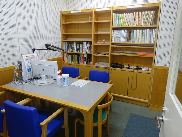対面朗読室内観