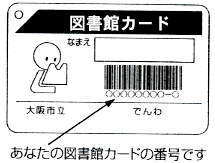 図書館カード
