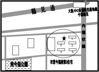 今福ステーションの場所